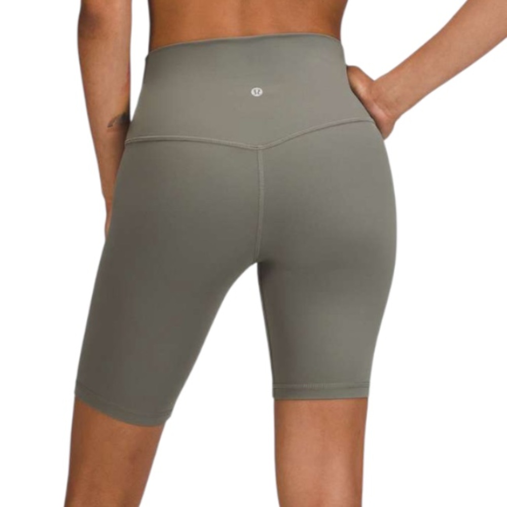 lululemon athletica Gray Bike Shorts